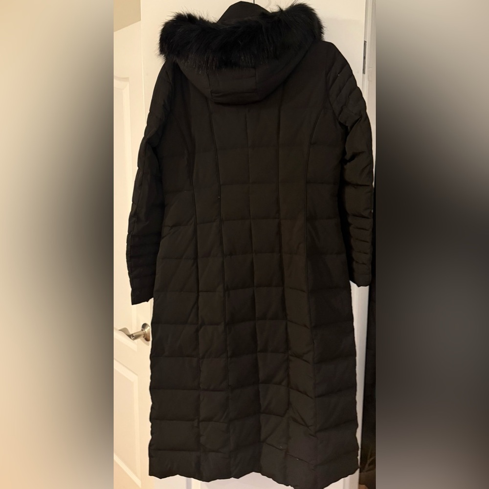 Calvin Klein Black Quilted Puffer Coat - Picture 3 of 3